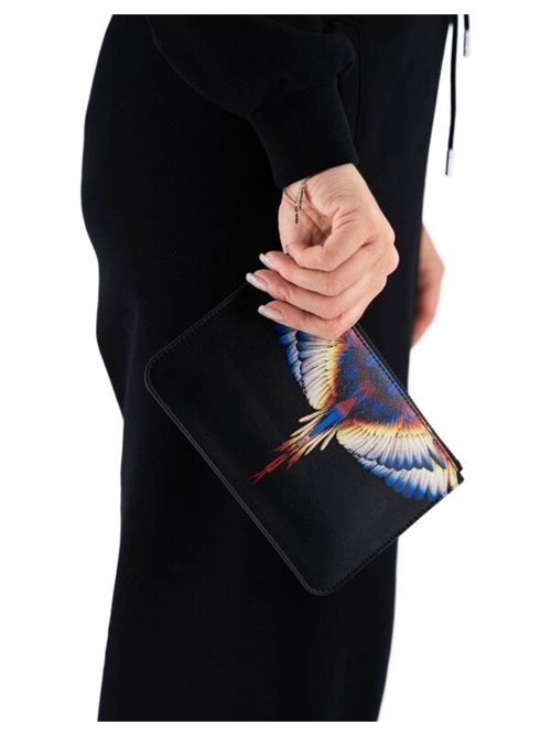 MINI POCHETTE MARCELO BURLON COUNTY OF MILAN | COMAF250168/NERO YELLOW
